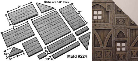 Wooden Panel Mold