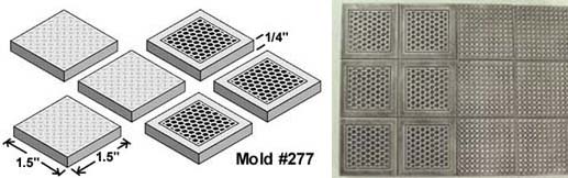 Large Grate Mold