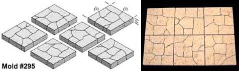 Egyptian Large Tile Mold