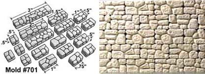 Fieldstone Basic Block Mold