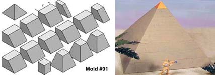 Smooth Pyramid Mold